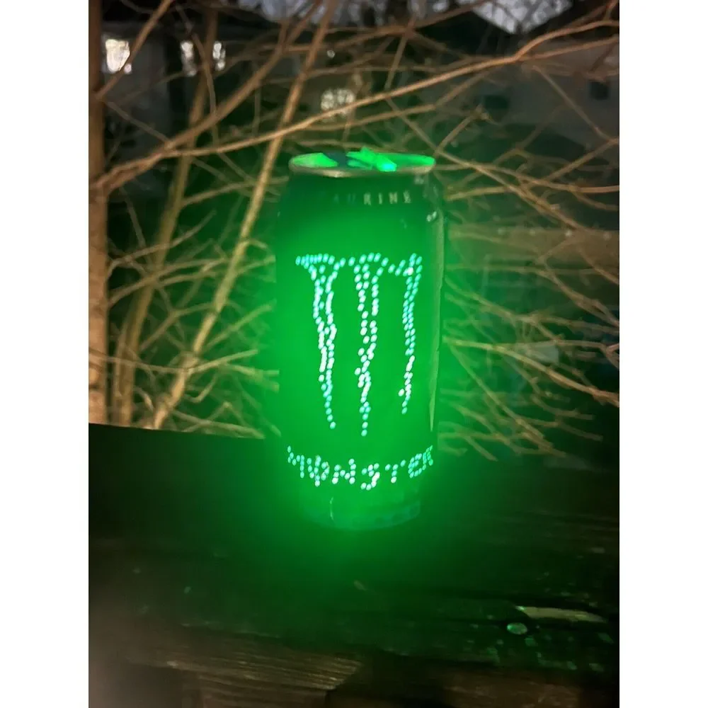 Monster Energy Lamp Can‎ Collectible Desk Table Office Man Cave Piece